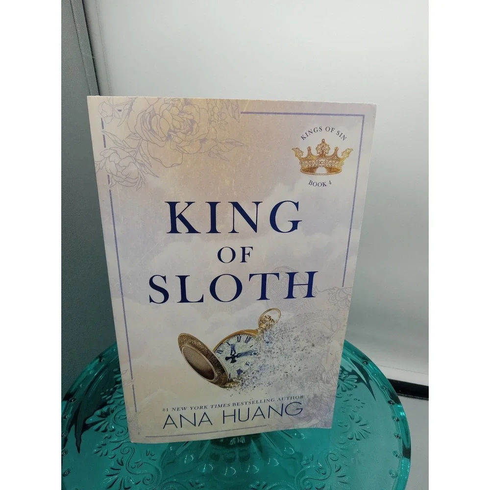 King Of Sloth By Ana Huang Barnes & Noble Exclusive Edition #4 Sticker Came Off
